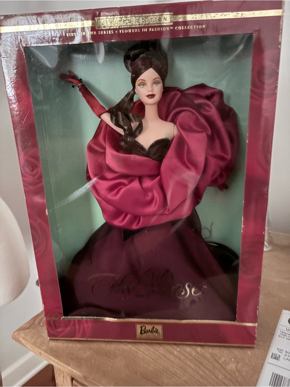 Barbie Limited Edition The Rose First in the Flowers in Fashion Series
